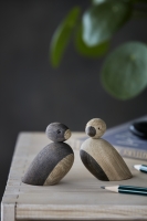Kay Bojesen Year Bird Birk 2026 H12.5 cm m&oslash;rk gr&oslash;n